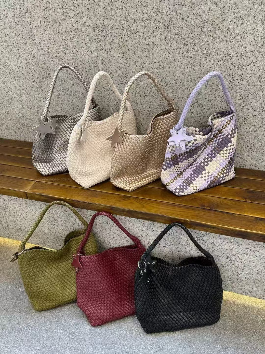 Design Hand-woven Large Capacity Totes Style Bags