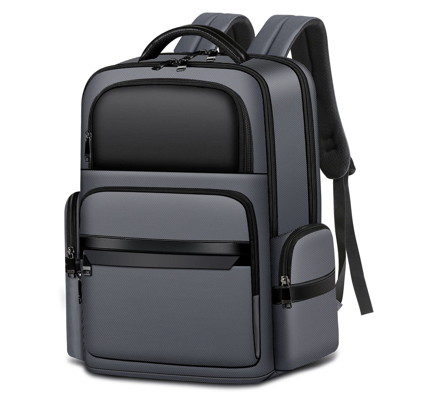 Men's Large Capacity Business Genuine Leather Backpacks