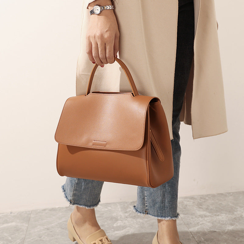 Women's Genuine Leather Soft Large Capacity High-grade Shoulder Bags