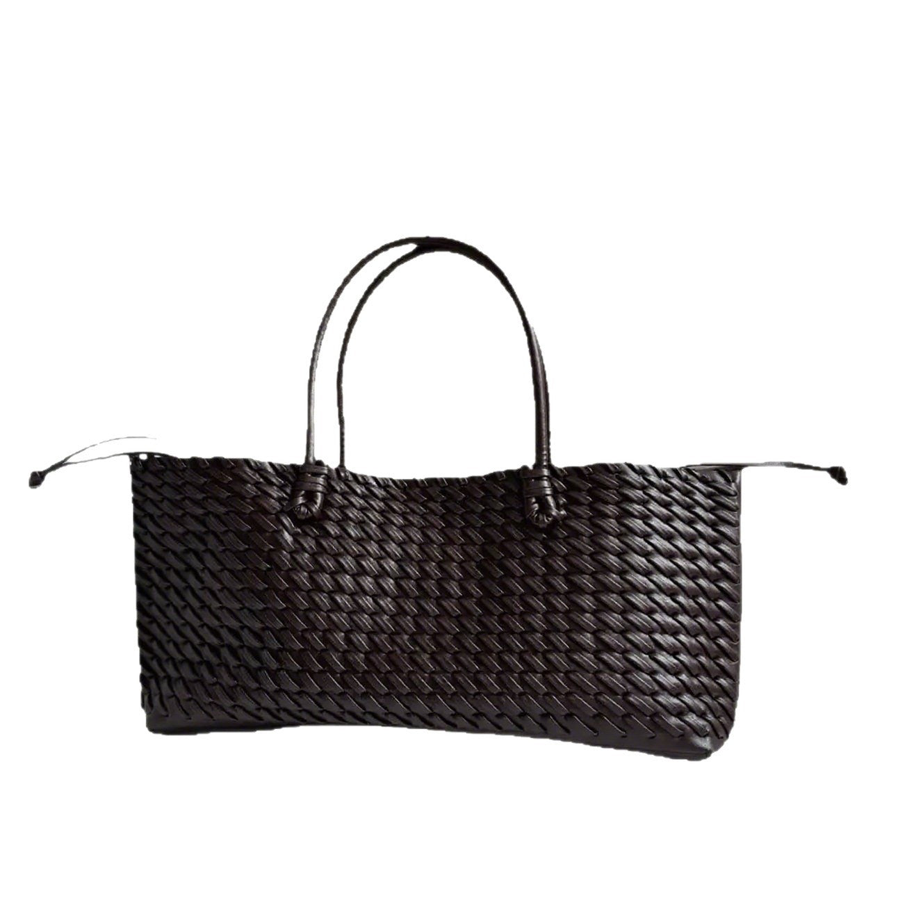 Autumn Simple Large Capacity Woven Lengthened Shopping Bags