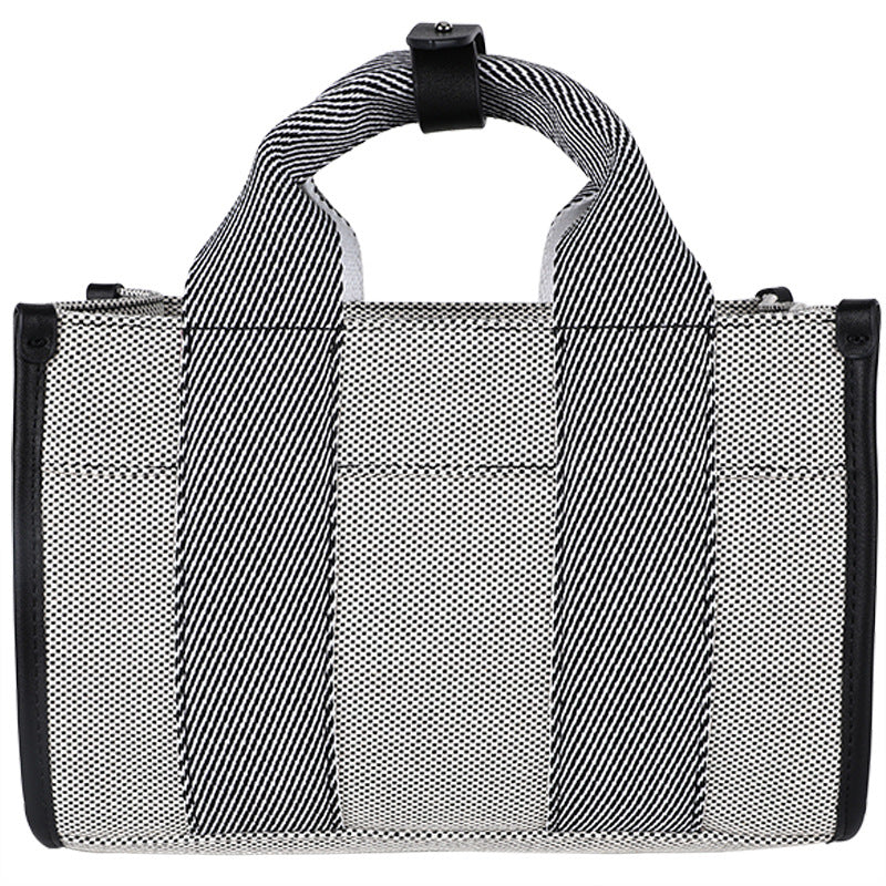 Women's Fashionable High-grade Korean Style Simple Canvas Handbags
