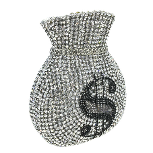 Metal Dinner Diamond Clutch Banquet Party Evening Bags