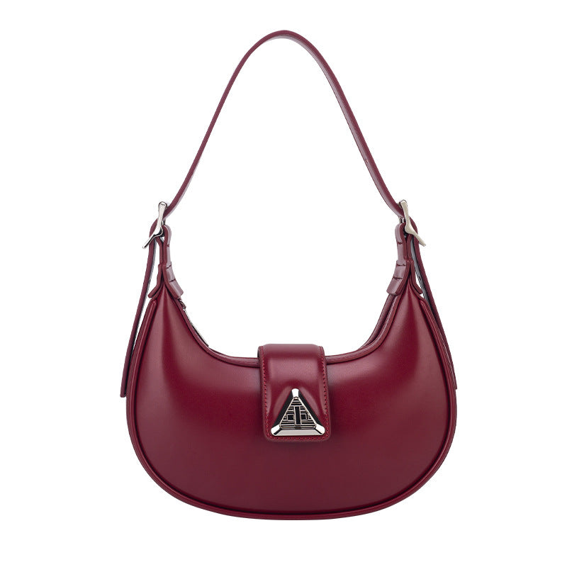Women's Portable Underarm High-grade Fashionable Niche Moon Crossbody Bags