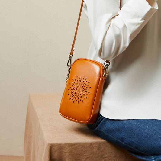Women's Fashion Chain Light Luxury Underarm Genuine Shoulder Bags