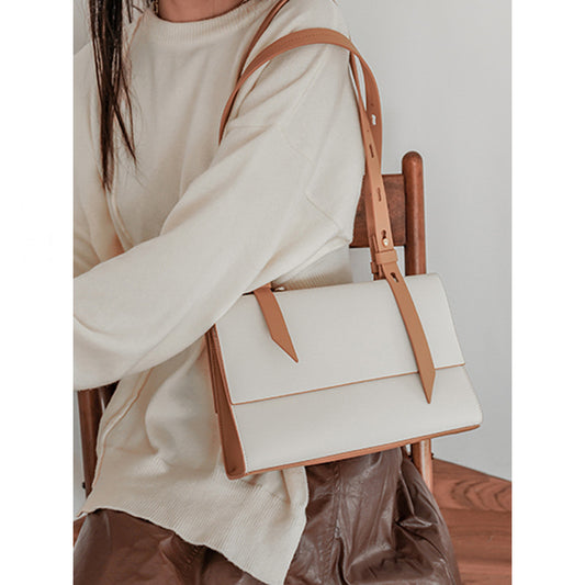 Women's Leather Design Commuter Large Capacity Totes Shoulder Bags