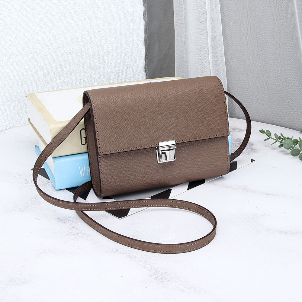 Women's Palm Print Leather For Graceful Fashionable Crossbody Bags