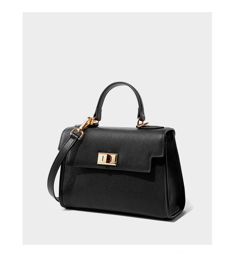 Women's Classic Commuter Versatile Cowhide Trendy Retro Crossbody Bags