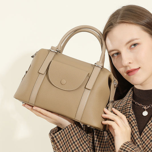 Women's Genuine Leather Versatile Fashion Commuter Crossbody Bags