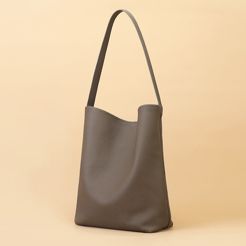 Elegant Women's First Layer Cowhide Commuter Handbags