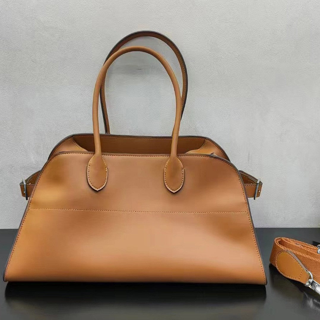 Women's Retro Large Capacity Totes Genuine Leather Handbags