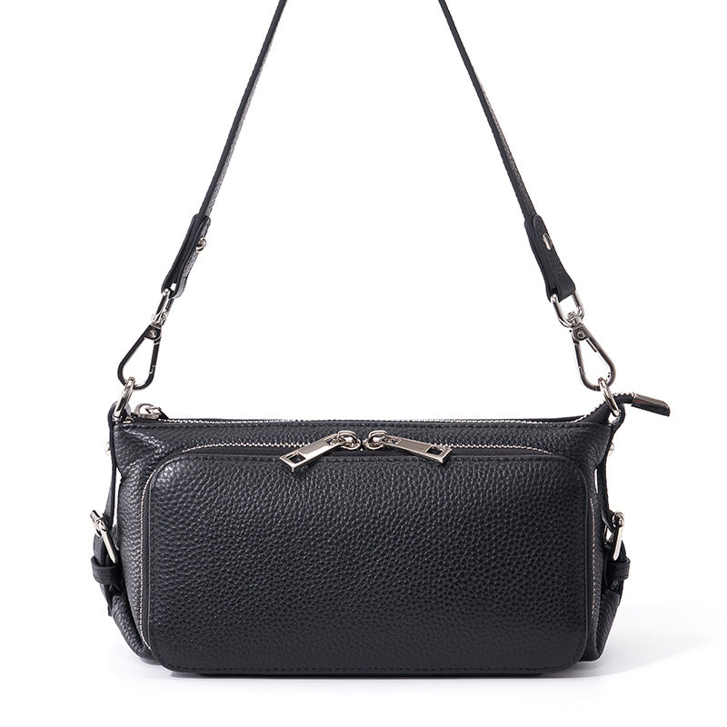Women's Genuine Leather Fashion Large Capacity Underarm Crossbody Bags