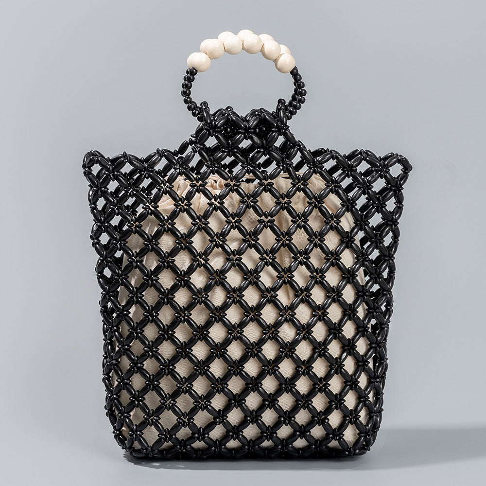Women's Hand-woven Summer Niche Design Hollow Commuter Handbags