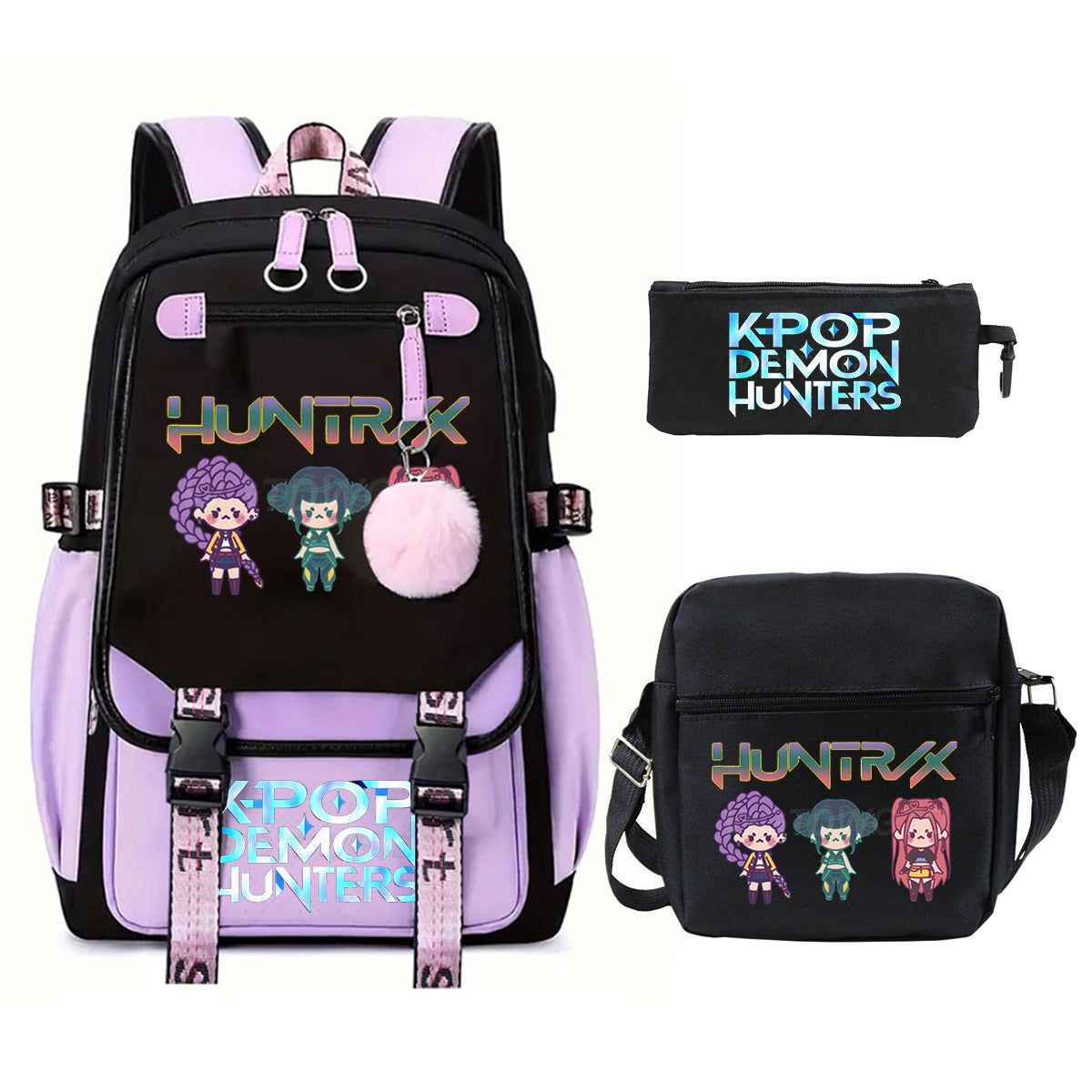 Comfortable Slouchy Anime Merchandise Printed Fashion Bags