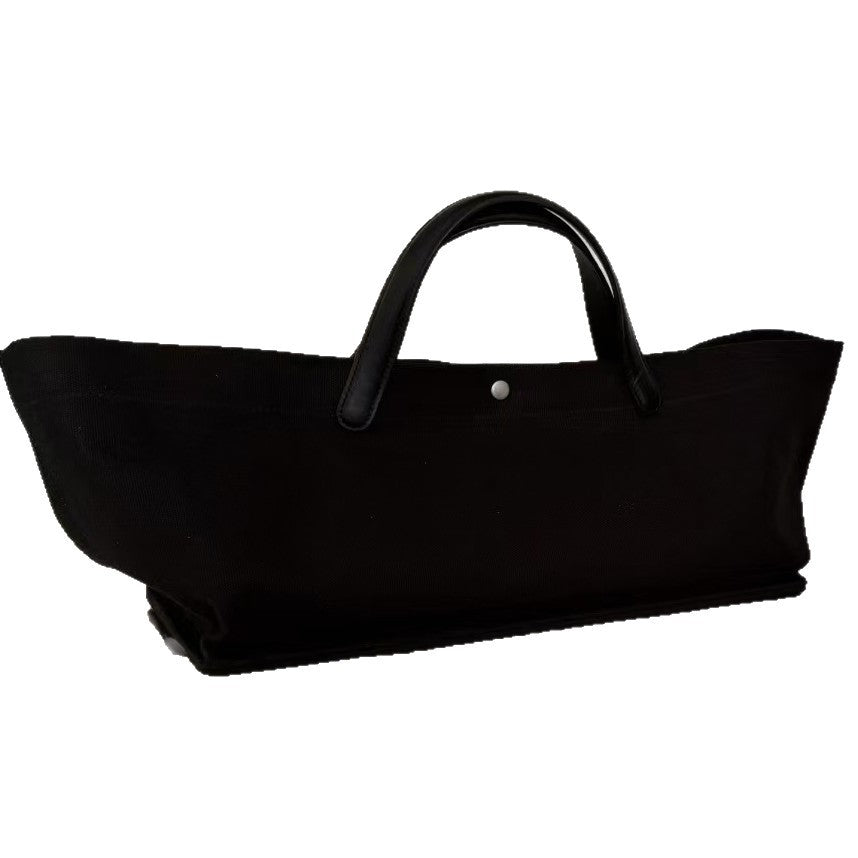 Women's Stitched Cowhide Large Capacity Commuter Handbags