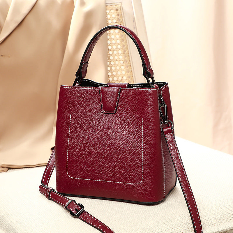Women's Summer Tide Genuine Leather Fashion Simple Bags