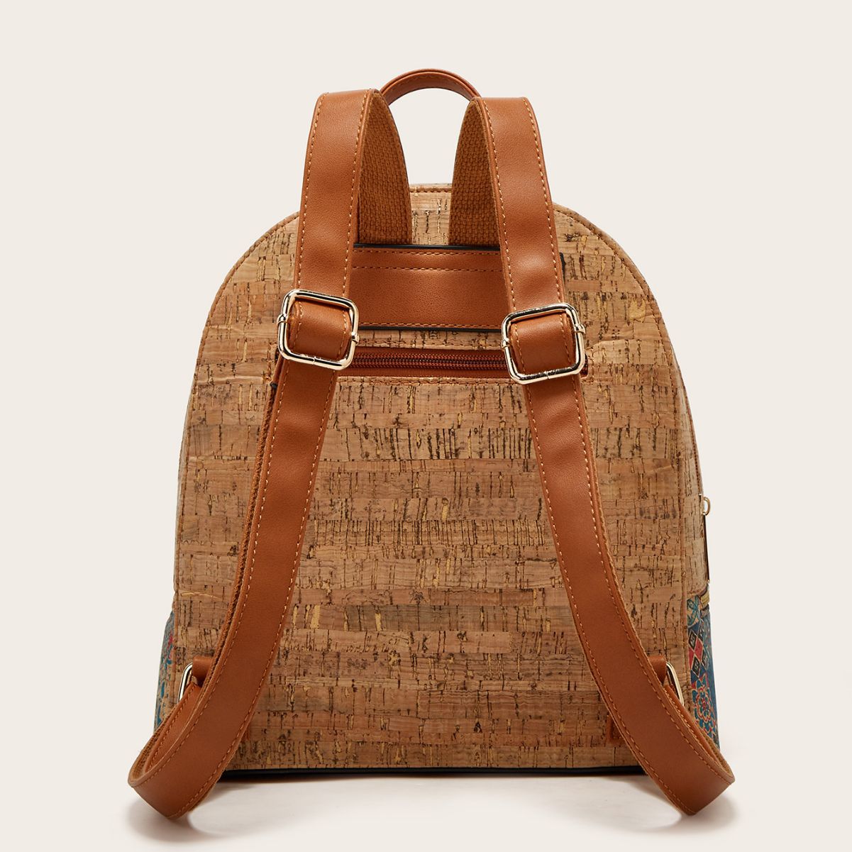 Women's Fashion Personality Large Capacity Bark Printing Backpacks