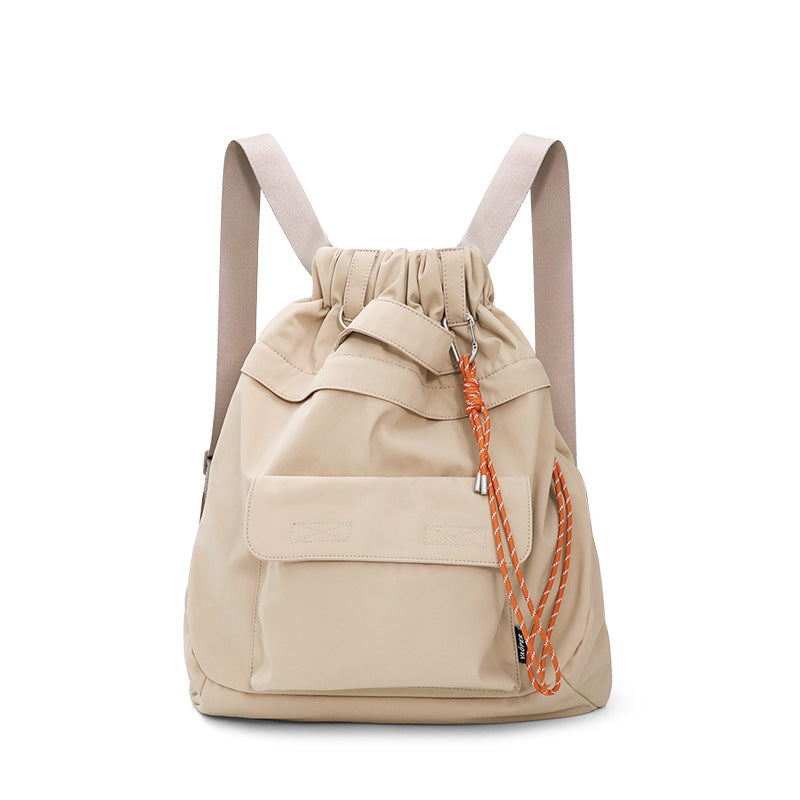 Women's & Men's & Hello Red Drawstring Large Capacity Backpacks