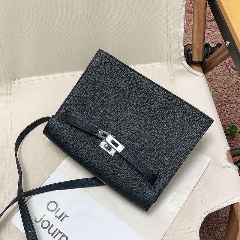 Women's Genuine Leather Kelly Dancing Fashion Strap Crossbody Bags
