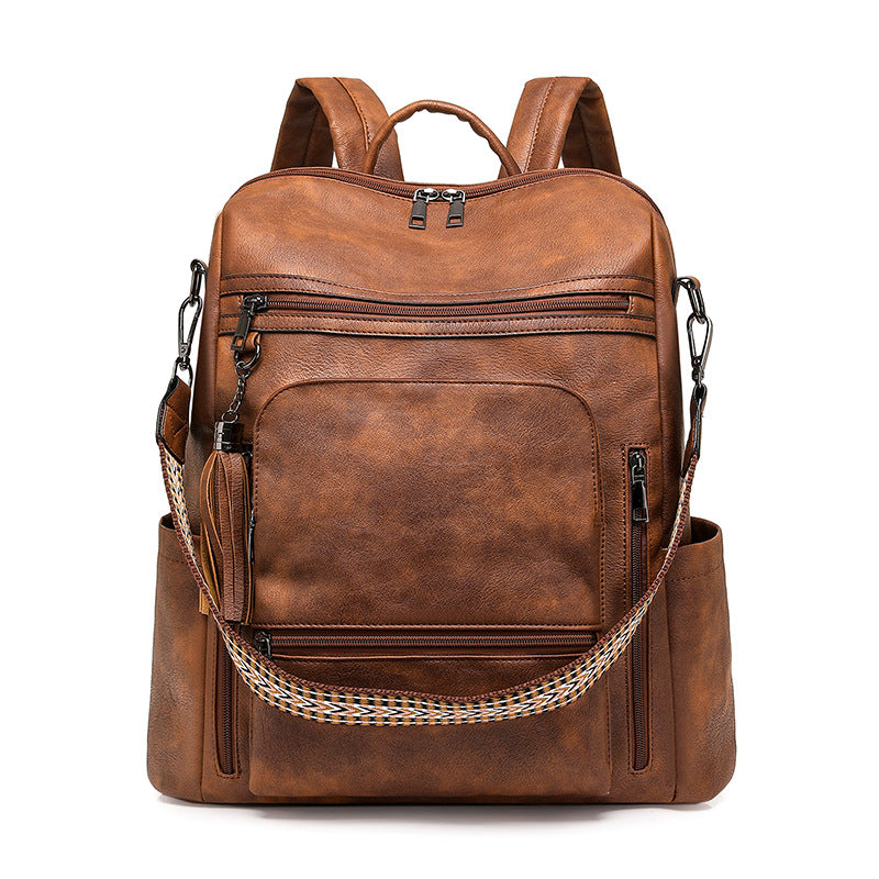 Classic Women's Large Capacity Retro Computer Backpacks