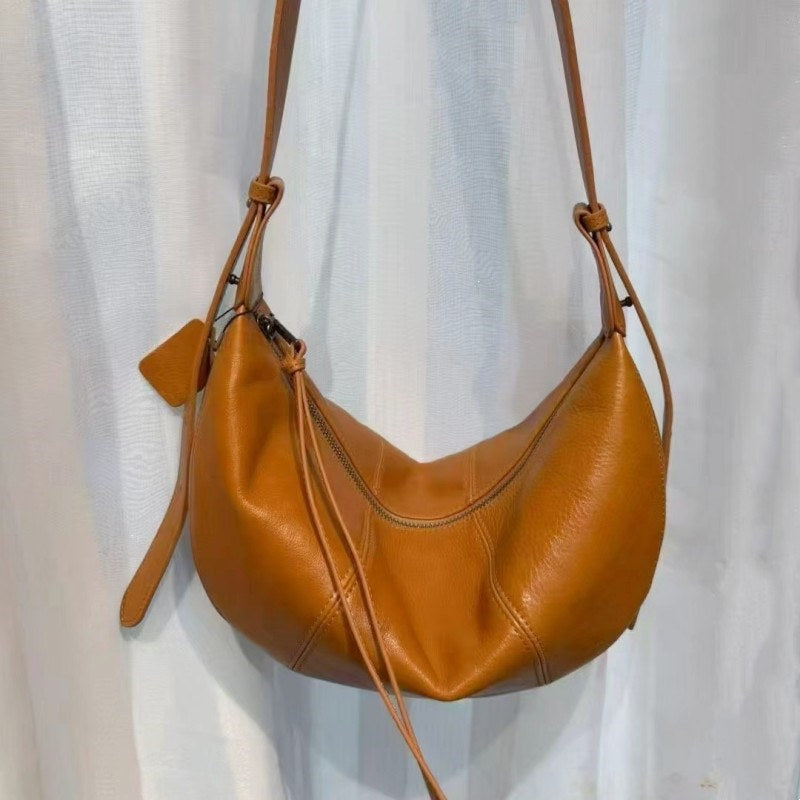 Attractive Underarm Retro Minority Croissant Idle Crossbody Bags