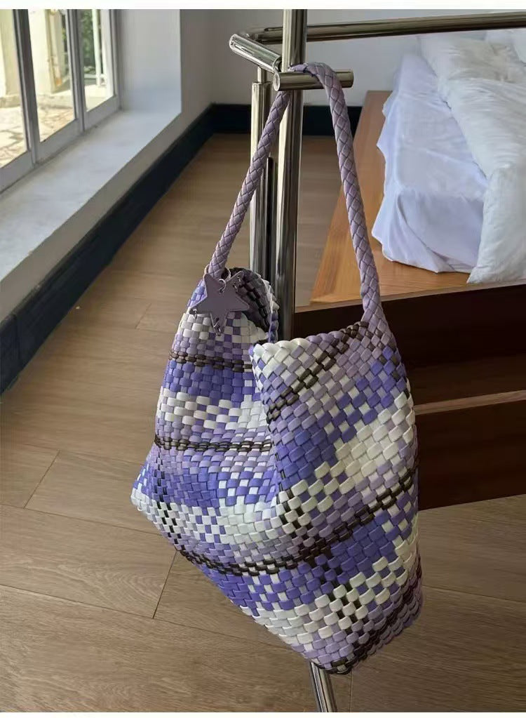 Design Hand-woven Large Capacity Totes Style Bags