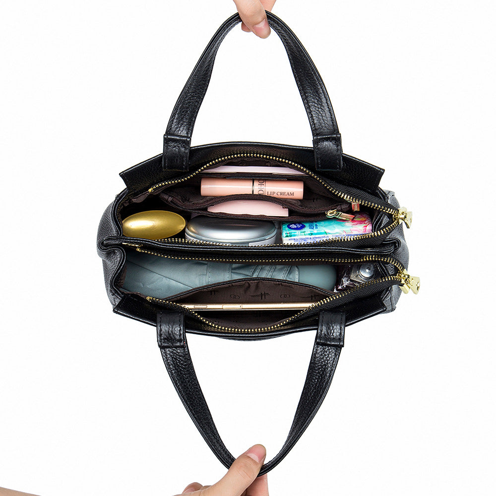 Women's Leather Simple Top Layer Cowhide Exquisite Crossbody Bags