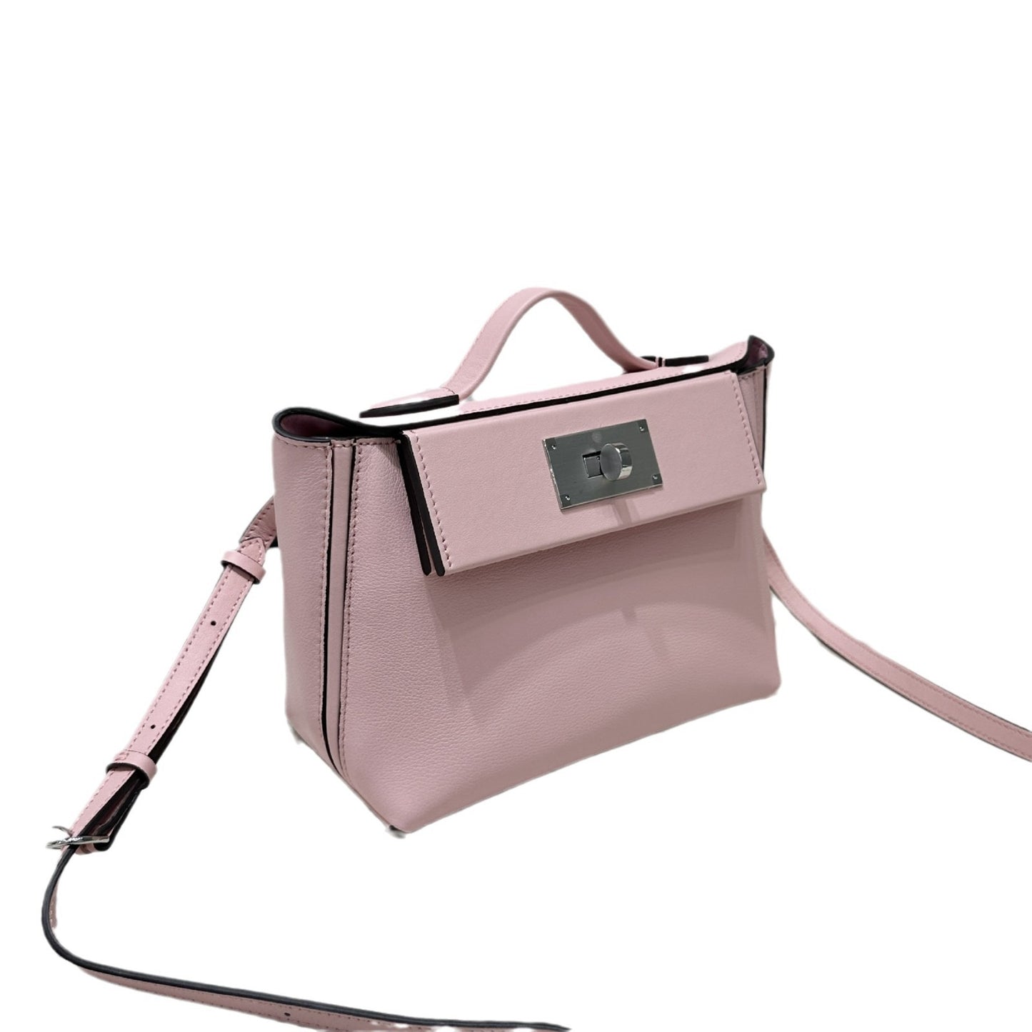 Women's Kelly Versatile Genuine Leather Retro Portable Crossbody Bags