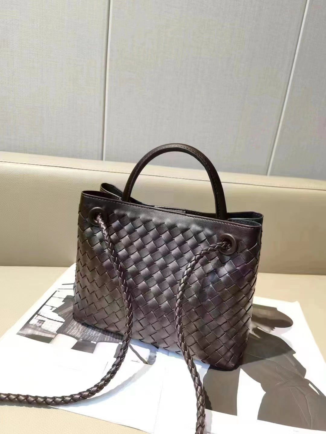 Women's Fashion Sophisticated Type Minority Simple Texture Crossbody Bags
