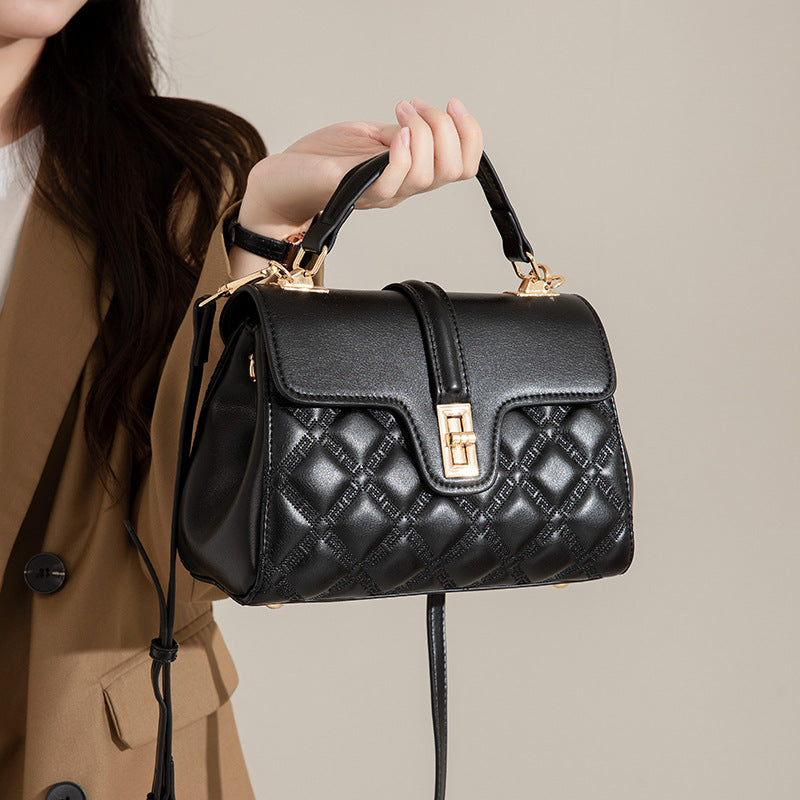 Women's Fashion Simple Large Capacity Soft Leather Crossbody Bags