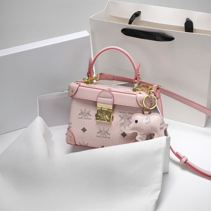 Women's High-grade Texture Niche Box Commuter Shoulder Bags