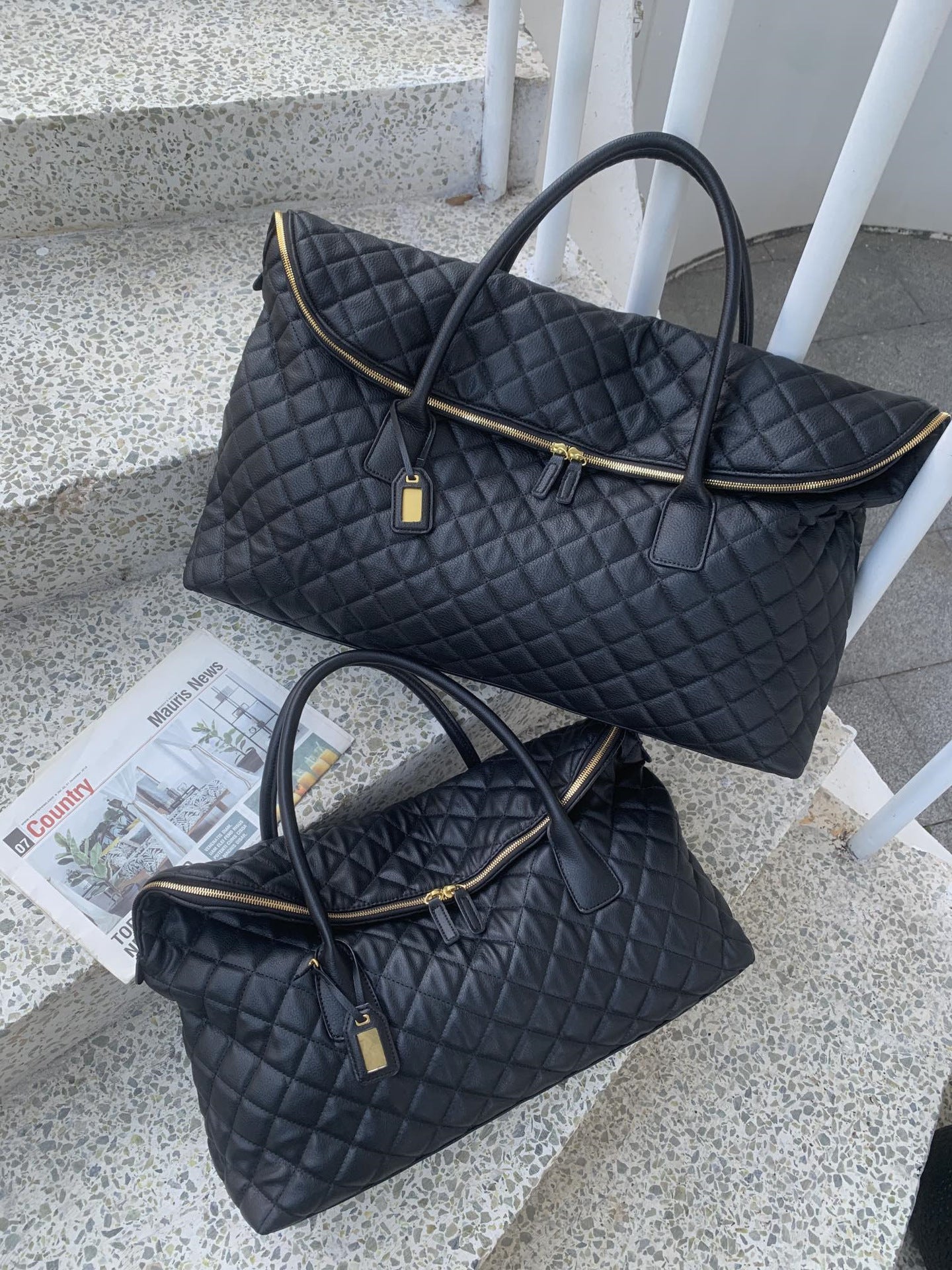 Women's Trendy Large Capacity Portable Boarding Luggage