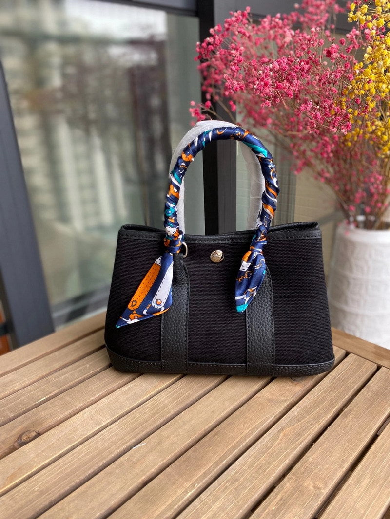 First Layer Cowhide Contrast Color Fashion Handbags