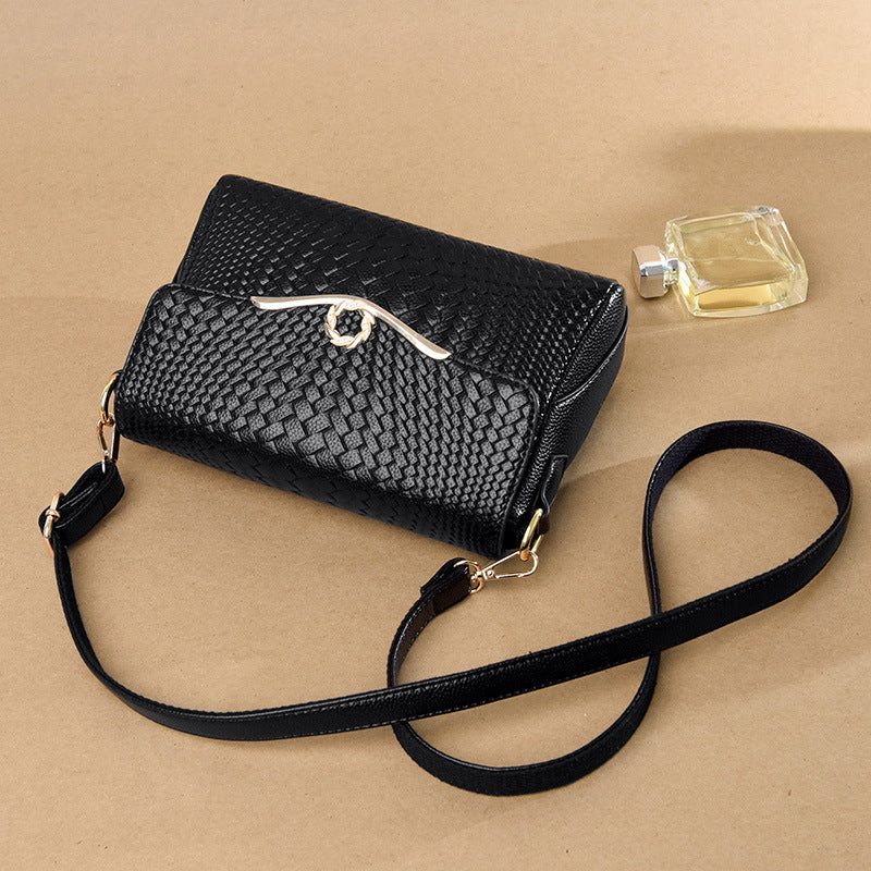 Women's Underarm Versatile Fashion Soft Leather Mother Crossbody Bags