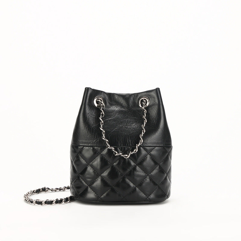 Women's Korean Chain Classic Style Rhombus High-grade Crossbody Bags