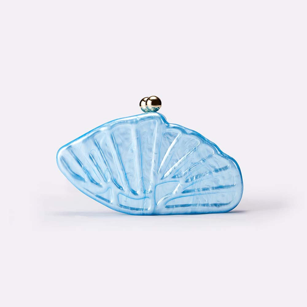 Women's Shell Fan-shaped Acrylic Fashion Wedding Dinner Evening Bags
