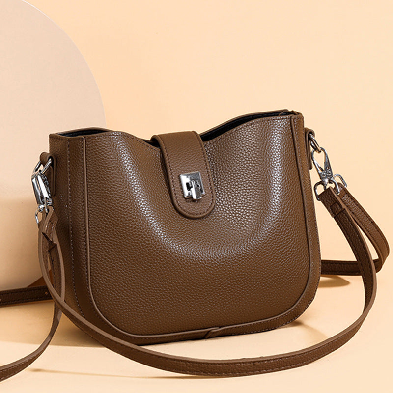 Women's High-grade Leather Light Luxury Textured Fashion Shoulder Bags