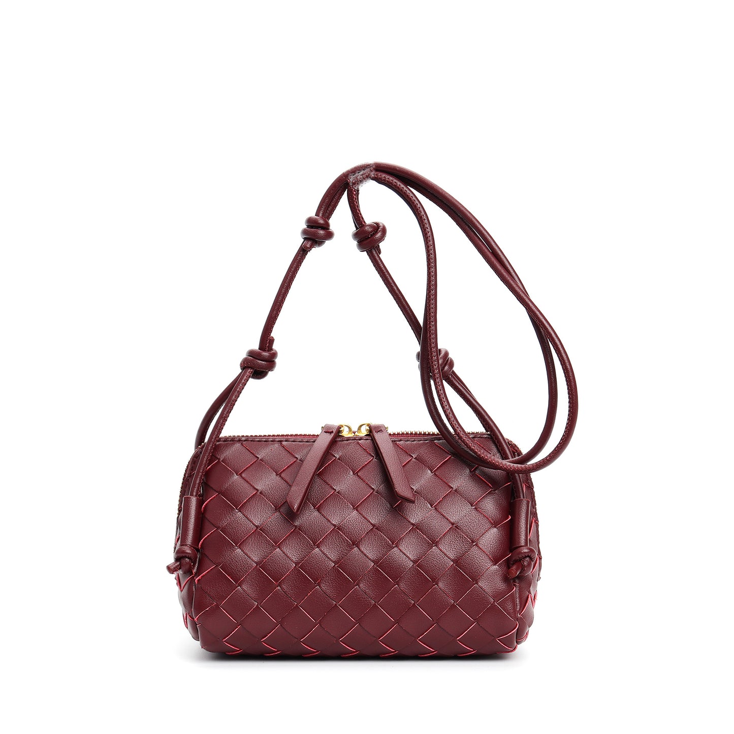 Woven Commuter Knotted Advanced Texture High Quality Shoulder Bags