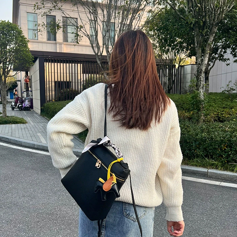 Women's Leather Large Capacity First Layer Cowhide Bags