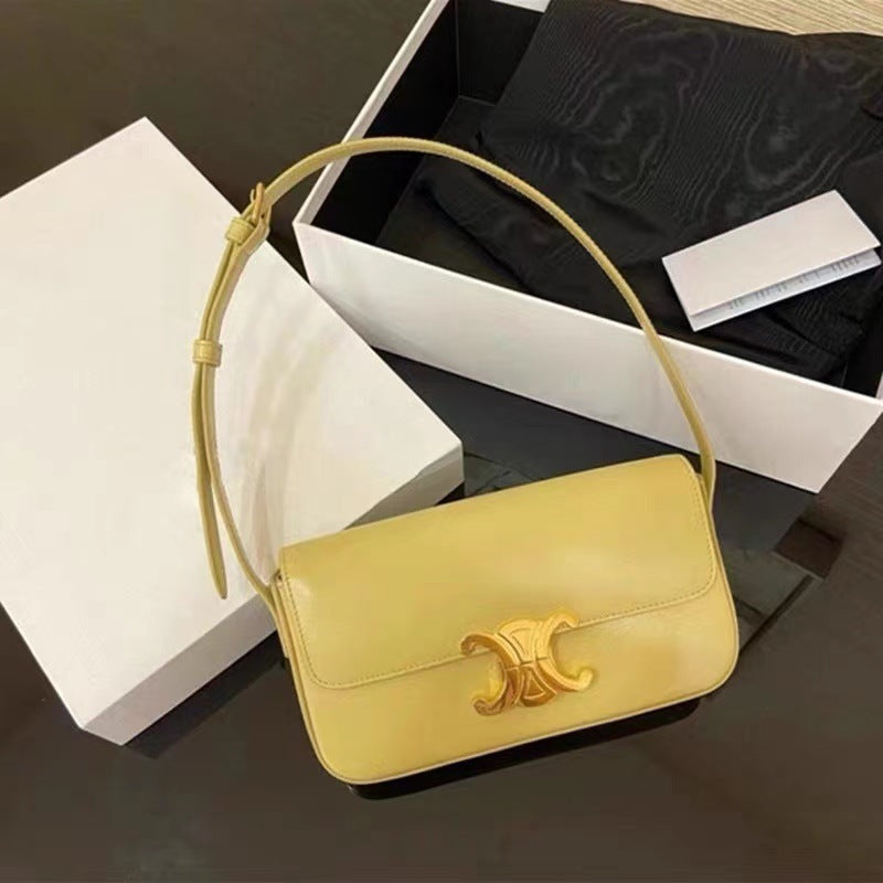 Presbyopic Underarm French Stick Female Retro Crossbody Bags