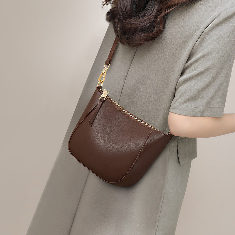 Unique Graceful Women's Fashionable Commuter Leather Crossbody Bags