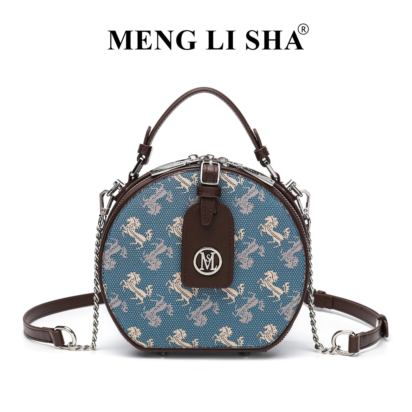 Sense Round Commuting Fashion Large Capacity Crossbody Bags