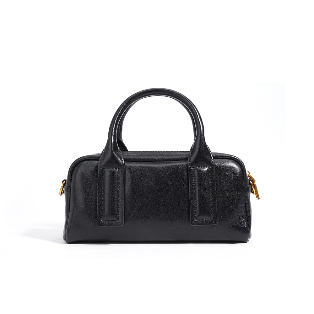 High-grade Genuine Leather Vintage Toast Versatile Handbags