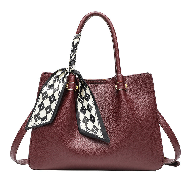 Women's Large Capacity Xi Mother-in-law Simple Handbags