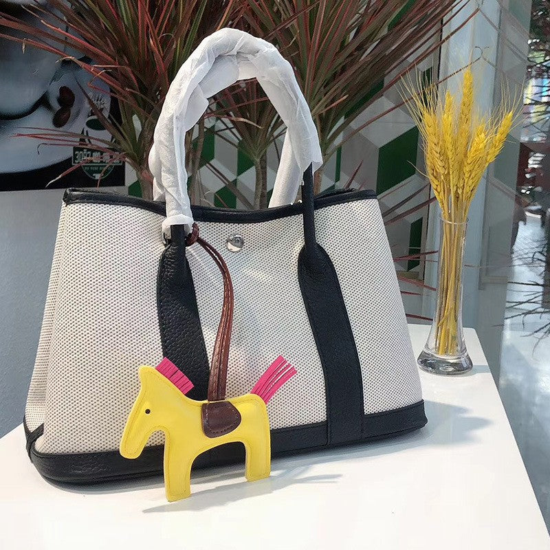 Attractive Women's Versatile Canvas Portable Shopping Shoulder Bags