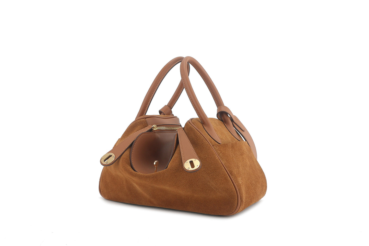 Women's Lindy Doctor Suede Fashionable Hand Holding Shoulder Bags