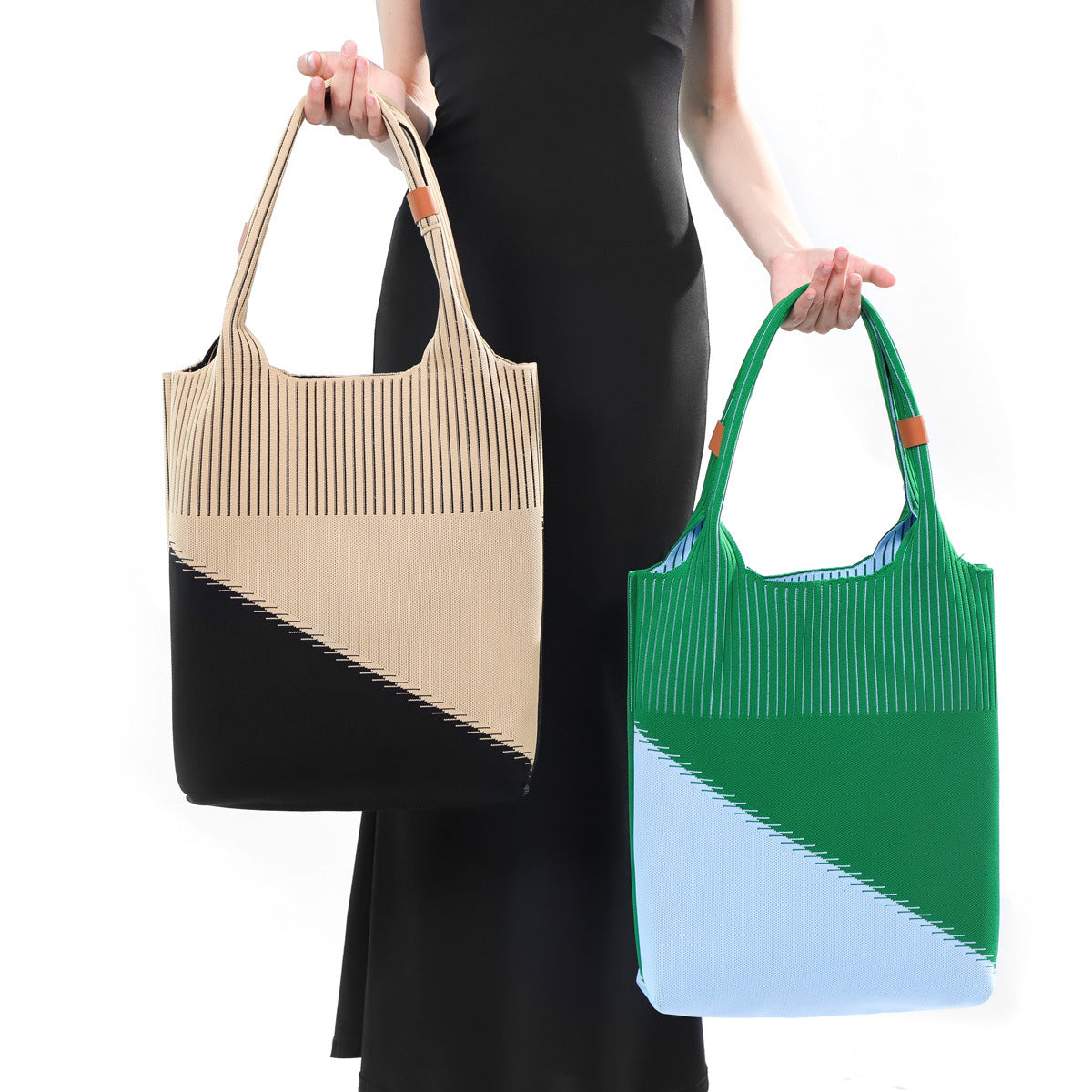 Niche Large Capacity Foldable Lightweight Washable Geometric Triangle Lock