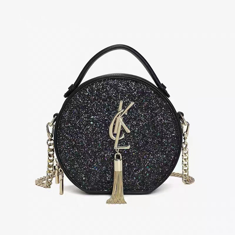 Women's Niche High-grade Versatile Round Light Luxury Bags