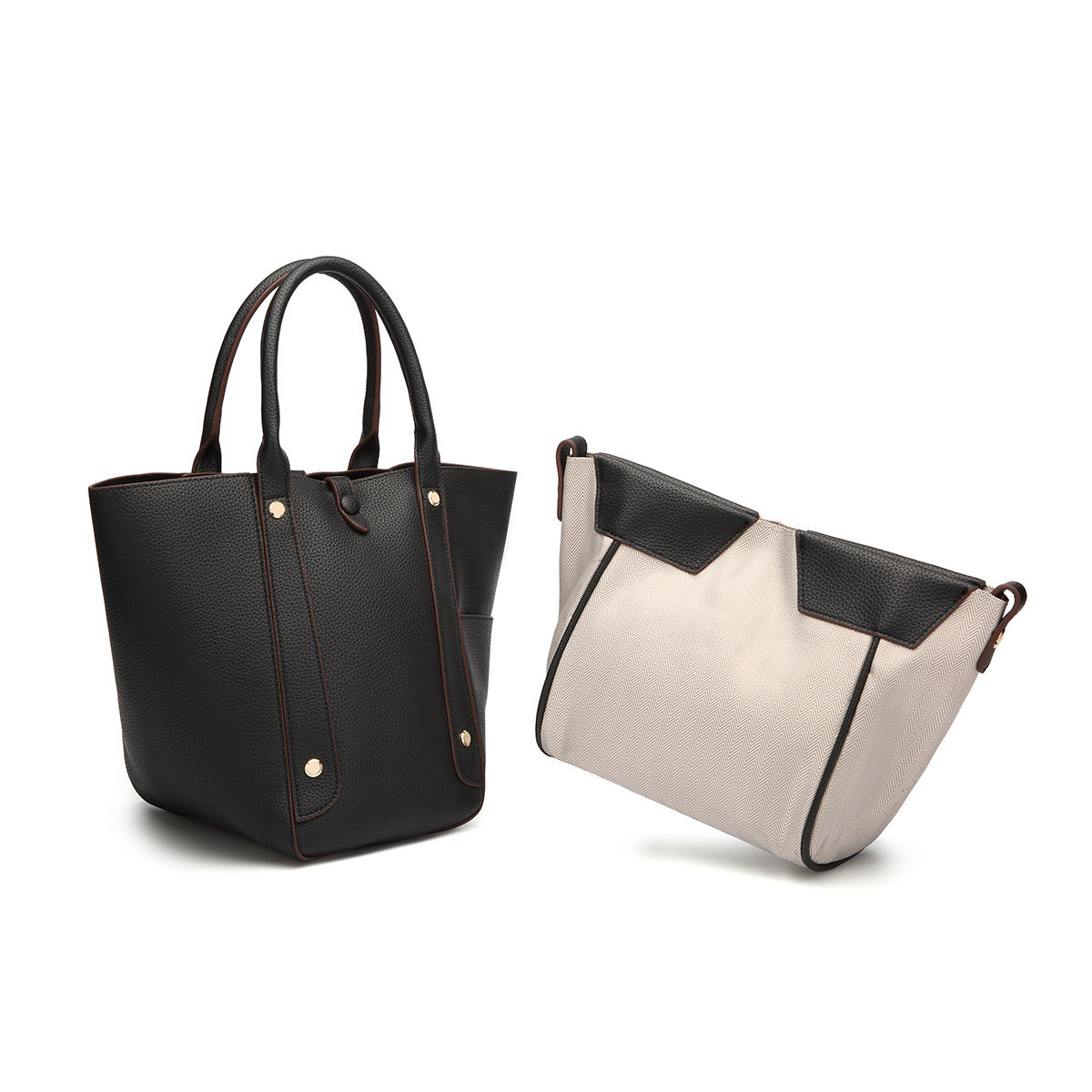 Women's Layer Cowhide High-grade Vegetable Basket Portable Genuine Handbags