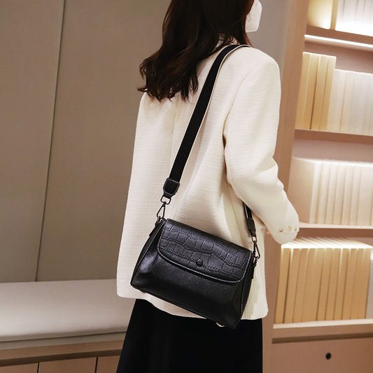 Women's Fashion Trend Cloud Soft Leather Mother Bags