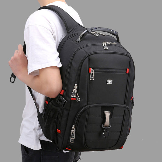 Men's Army Knife Large Capacity Business Trip Backpacks